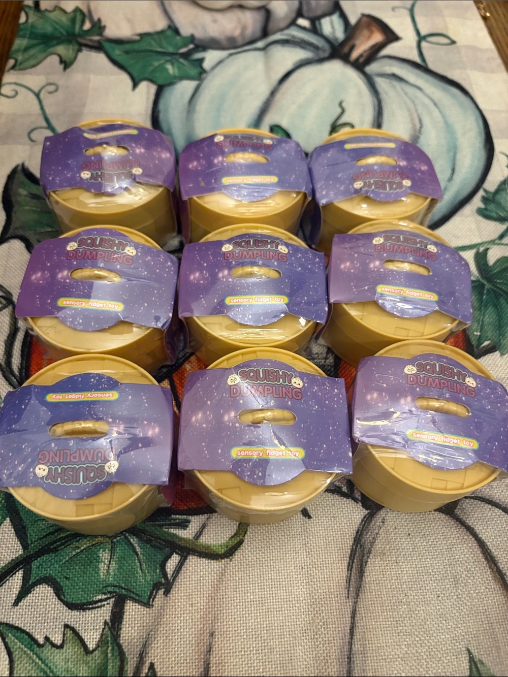 NIB SQUISHY DUMPLINGS MYSTERY MINIS SET OF 9: FIRM SALE$18 BUY NOW GREAT PRICE